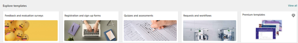 explore the built-in templates with example graphics